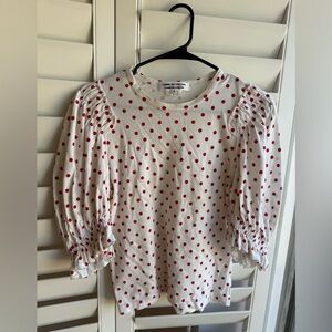 Comme des Garçons Red Polka Dot Tee